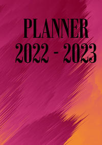 Terminplaner Jahreskalender 2022 - 2023, Terminkalender DIN A5, Taschenbuch und Hardcover