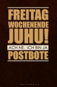 Notizbuch für Postboten / Postbote