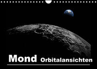 Mond Orbitalansichten (Wandkalender 2022 DIN A4 quer)