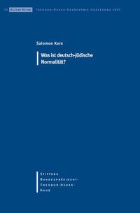 Was ist deutsch-jüdische Normalität?