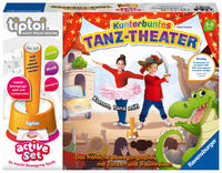 Ravensburger tiptoi® Spiel 00073, ACTIVE Set Kunterbuntes Tanz-Theater, Bewegungsspiel ab 3 Jahren