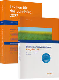 Buchpaket Lexikon für das Lohnbüro und Lexikon Altersversorgung 2022