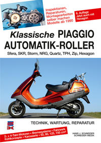 Klassische Piaggio Automatik-Roller