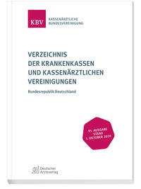 Verzeichnis der Krankenkassen und Kassenärztlichen Vereinigungen