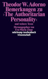 Bemerkungen zu ›The Authoritarian Personality‹