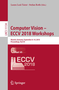 Computer Vision – ECCV 2018 Workshops