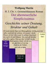 H. J. Chr. v. Grimmelshausens Roman Der abenteuerliche Simplicissimus - Geschichte seiner Deutung, Struktur und Gehalt