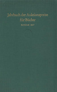 Jahrbuch der Auktionspreise für Bücher, Handschriften und Autographen (Buch + DVD)