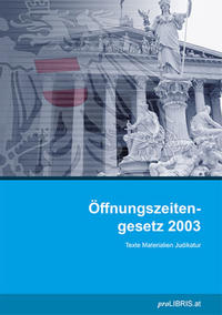 Öffnungszeitengesetz 2003