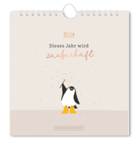 Postkartenkalender 2024 Dieses Jahr wird zauberhaft