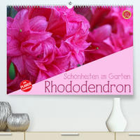 Rhododendron Schönheiten im Garten (Premium, hochwertiger DIN A2 Wandkalender 2023, Kunstdruck in Hochglanz)