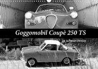 Goggomobil Coupè 250 TS in schwarzweiss (Wandkalender 2023 DIN A3 quer)