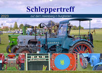 Schleppertreff auf dem Heersberg in Burgfelden (Wandkalender 2023 DIN A2 quer)