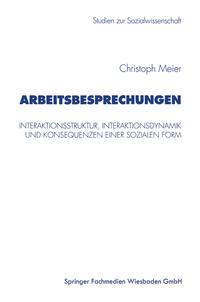 Arbeitsbesprechungen