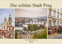 Die schöne Stadt Prag (Wandkalender 2023 DIN A2 quer)