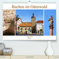 Buchen im Odenwald (Premium, hochwertiger DIN A2 Wandkalender 2023, Kunstdruck in Hochglanz)