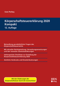 Körperschaftsteuererklärung 2020 Kompakt