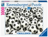 Ravensburger Challenge Puzzle 17363 - Fußball Challenge - 1000 Teile Puzzle 14 Jahren