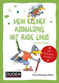 Duden Minis (Band 8) – Mein kleiner Ausmalspaß mit Rabe Linus