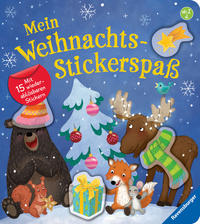 Mein Weihnachts-Stickerspaß