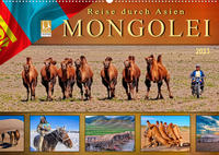 Reise durch Asien - Mongolei (Wandkalender 2023 DIN A2 quer)