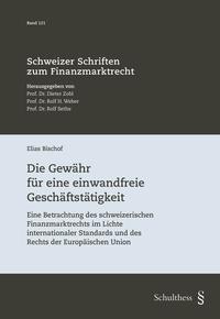 Die Gewähr für eine einwandfreie Geschäftstätigkeit