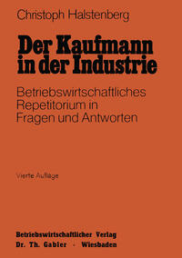 Der Kaufmann in der Industrie