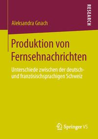 Produktion von Fernsehnachrichten