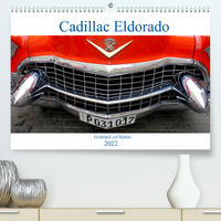 Cadillac Eldorado - Goldstück auf Rädern (Premium, hochwertiger DIN A2 Wandkalender 2022, Kunstdruck in Hochglanz)