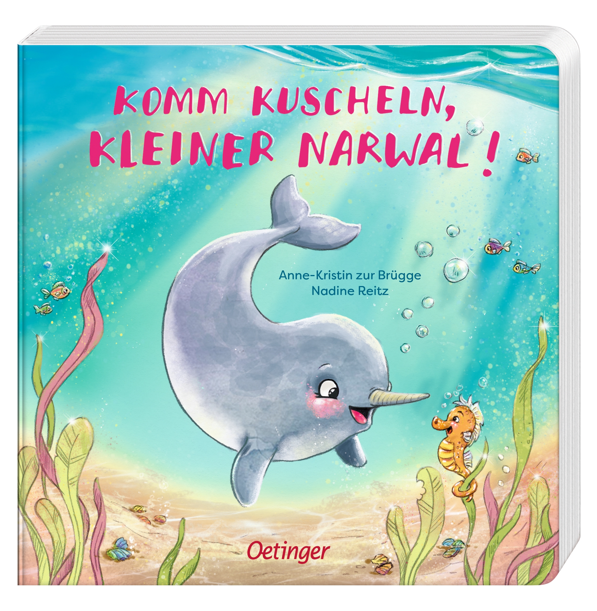 Komm kuscheln, kleiner Narwal!