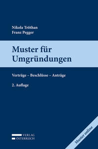 Muster für Umgründungen