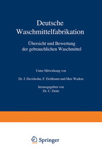 Deutsche Waschmittelfabrikation