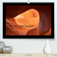 Antelope Canyon 2022 (Premium, hochwertiger DIN A2 Wandkalender 2022, Kunstdruck in Hochglanz)