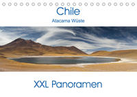 Chile Atacama Wüste - XXL Panoramen (Tischkalender 2023 DIN A5 quer)