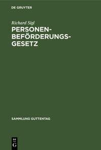 Personenbeförderungsgesetz