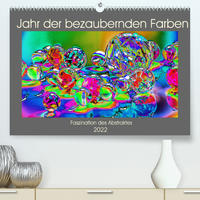 Jahr der bezaubernden Farben (Premium, hochwertiger DIN A2 Wandkalender 2022, Kunstdruck in Hochglanz)