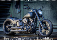 Best of Custom- and Showbikes Kalender (Wandkalender 2023 DIN A2 quer)