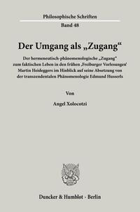 Der Umgang als "Zugang".