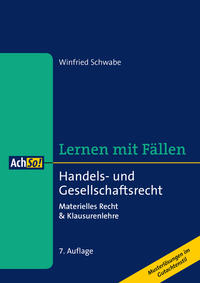 Handels- und Gesellschaftsrecht