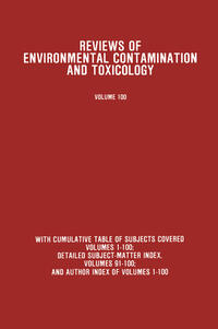 Reviews of Environmental Contamination and Toxicology