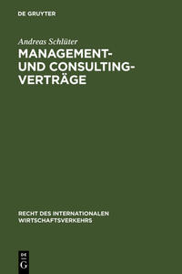 Management- und Consulting-Verträge