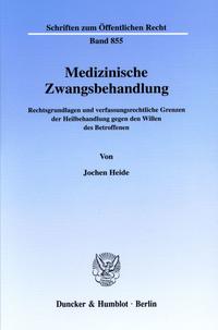 Medizinische Zwangsbehandlung.