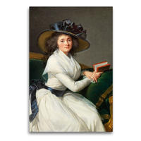 Premium Textil-Leinwand 600 x 900 cm Hoch-Format Elisabeth Louise Vigée Le Brun | Wandbild, HD-Bild auf Keilrahmen, Fertigbild auf hochwertigem Vlies, Leinwanddruck von None 4arts