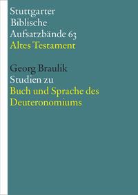 Studien zu Buch und Sprache des Deuteronomiums