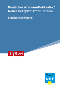 Deutscher Arzneimittel-Codex (DAC) / Neues Rezeptur Formularium (NRF) 2023/1 Ergänzungslieferung