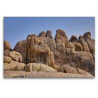 Premium Textil-Leinwand 120 x 80 cm Quer-Format Bizarre Felsformationen in den Alabama Hills in Kalifornien | Wandbild, HD-Bild auf Keilrahmen, Fertigbild auf hochwertigem Vlies, Leinwanddruck von Markus Pitzer