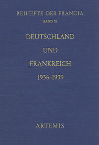 Deutschland und Frankreich 1936-1939