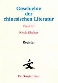 Geschichte der chinesischen Literatur / Register