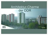 Architektur-Charme der DDR (Erfurt) (Wandkalender 2025 DIN A2 quer), CALVENDO Monatskalender