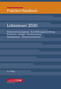 Praktiker-Handbuch Lohnsteuer 2020